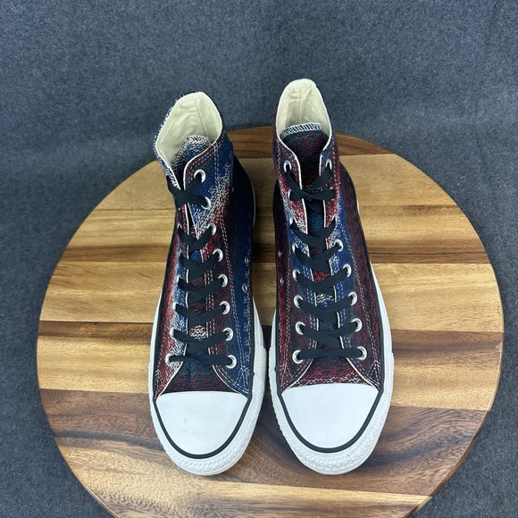 Converse All Star High Top Lace FlyKnit Woven Knit Mens Sz 11 Womens 13 148527C - Picture 4 of 11